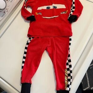Disney Red Cars Pajama Set for Kids